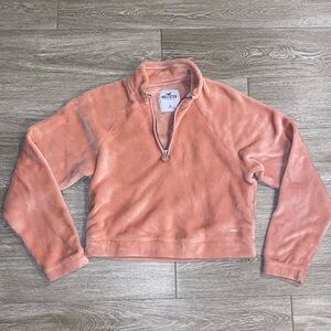 Hollister Soft Fleece Crop Sweater